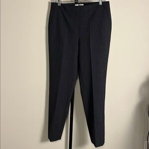 NWT Etcetera Pants Kate Gray Classic Straight Leg Trouser Office Casual Sz 8